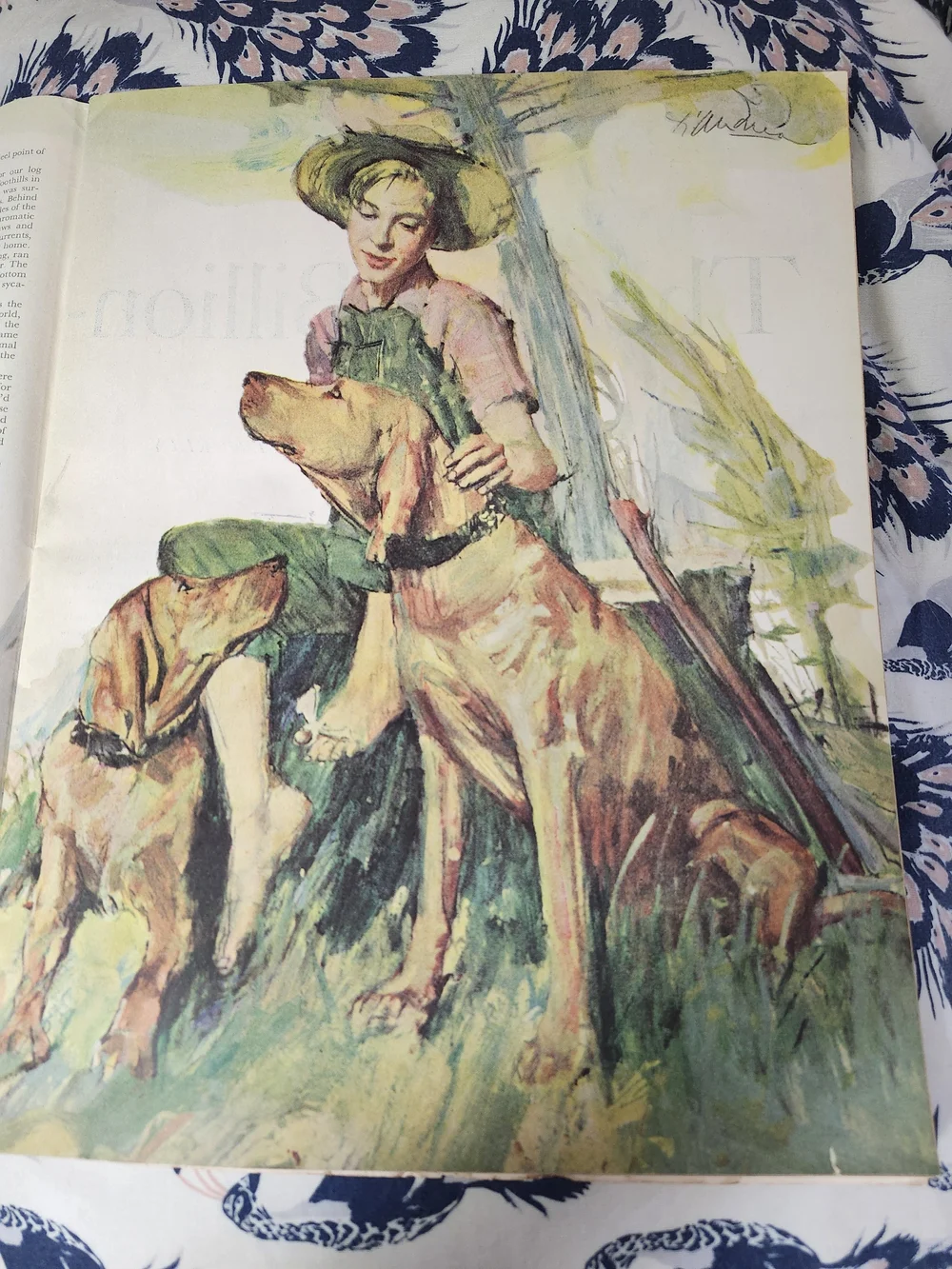 Vintage March 18, 1961 The Saturday Evening Post-Cover Art Titled 